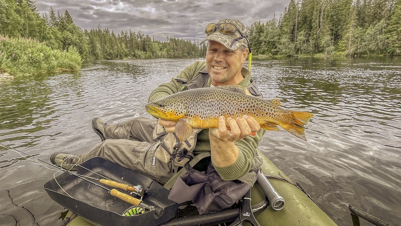 Ørred fra Rena 230108 dryfly trout bjorn